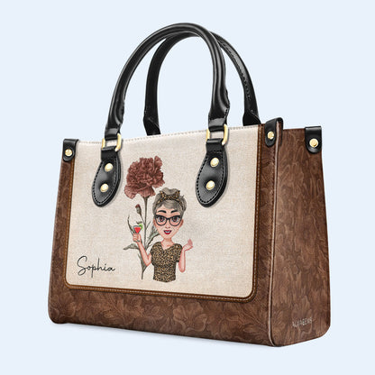 Embrace Your Unique Style With Fashionable Woman And Flower