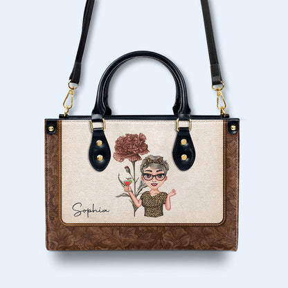 Embrace Your Unique Style With Fashionable Woman And Flower