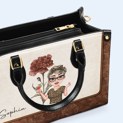 Embrace Your Unique Style With Fashionable Woman And Flower
