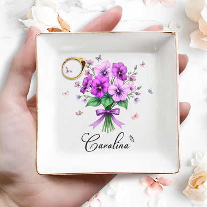 Charming Floral Design With Butterflies Perfect For Personalization