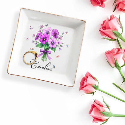 Charming Floral Design With Butterflies Perfect For Personalization