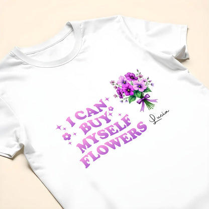 I Can Buy Myself Flowers, Bouquet Design