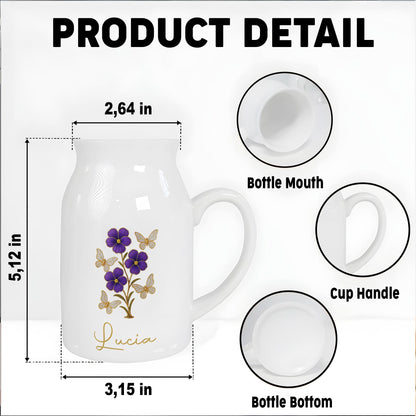 Elegant Flowers And Fluttering Butterflies Design
