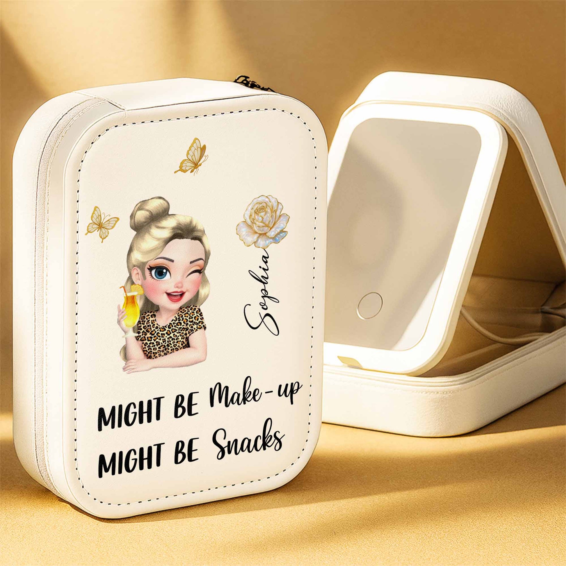 Might Be Make-up, Might Be Snacks, Cartoon Girl