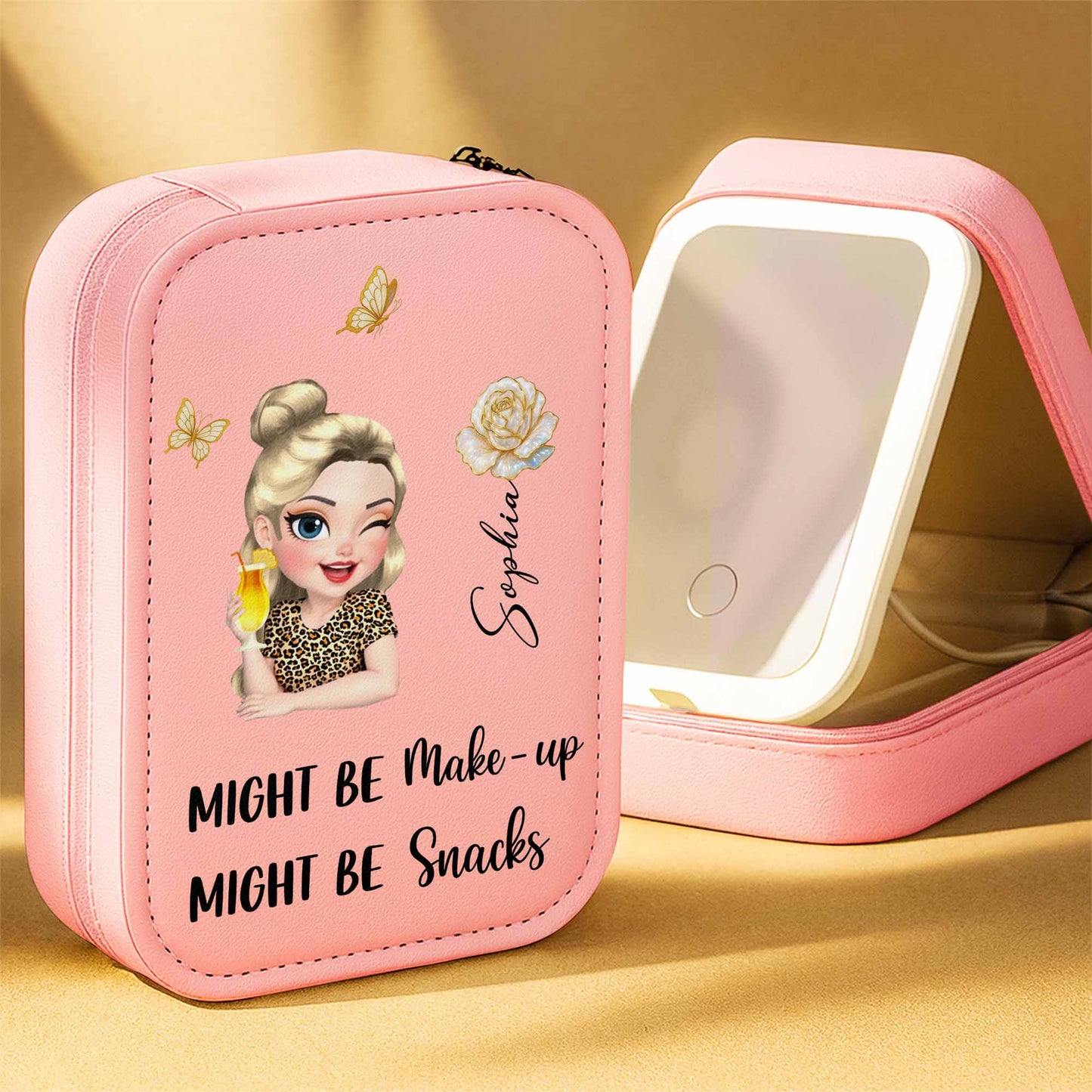 Might Be Make-up, Might Be Snacks, Cartoon Girl