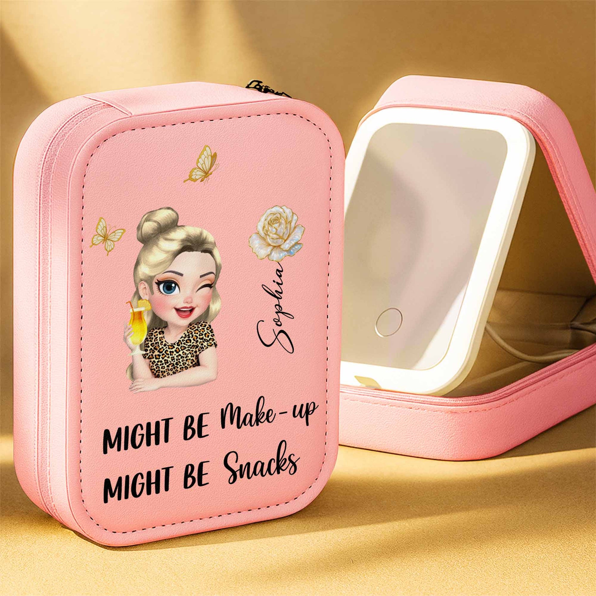 Might Be Make-up, Might Be Snacks, Cartoon Girl