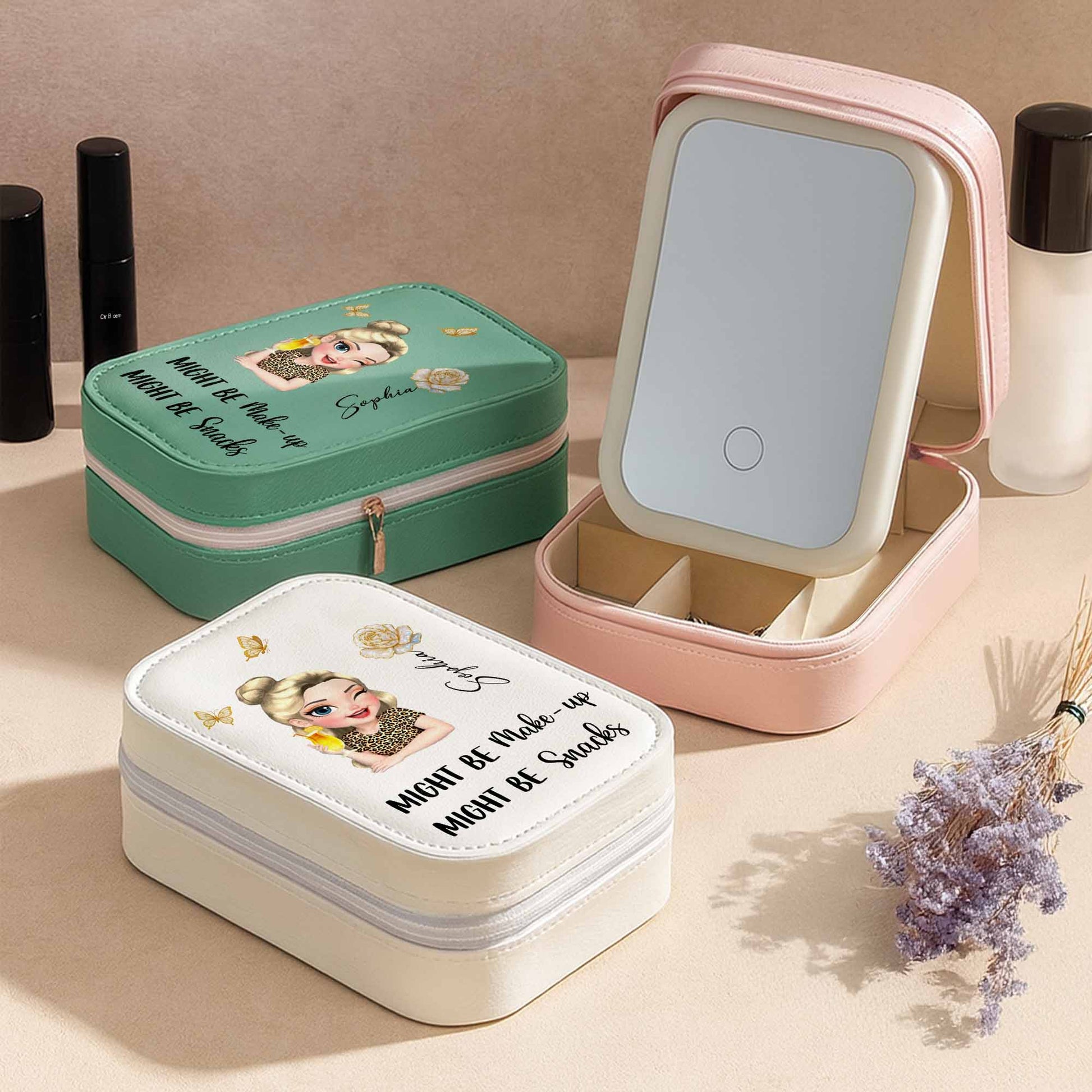 Might Be Make-up, Might Be Snacks, Cartoon Girl