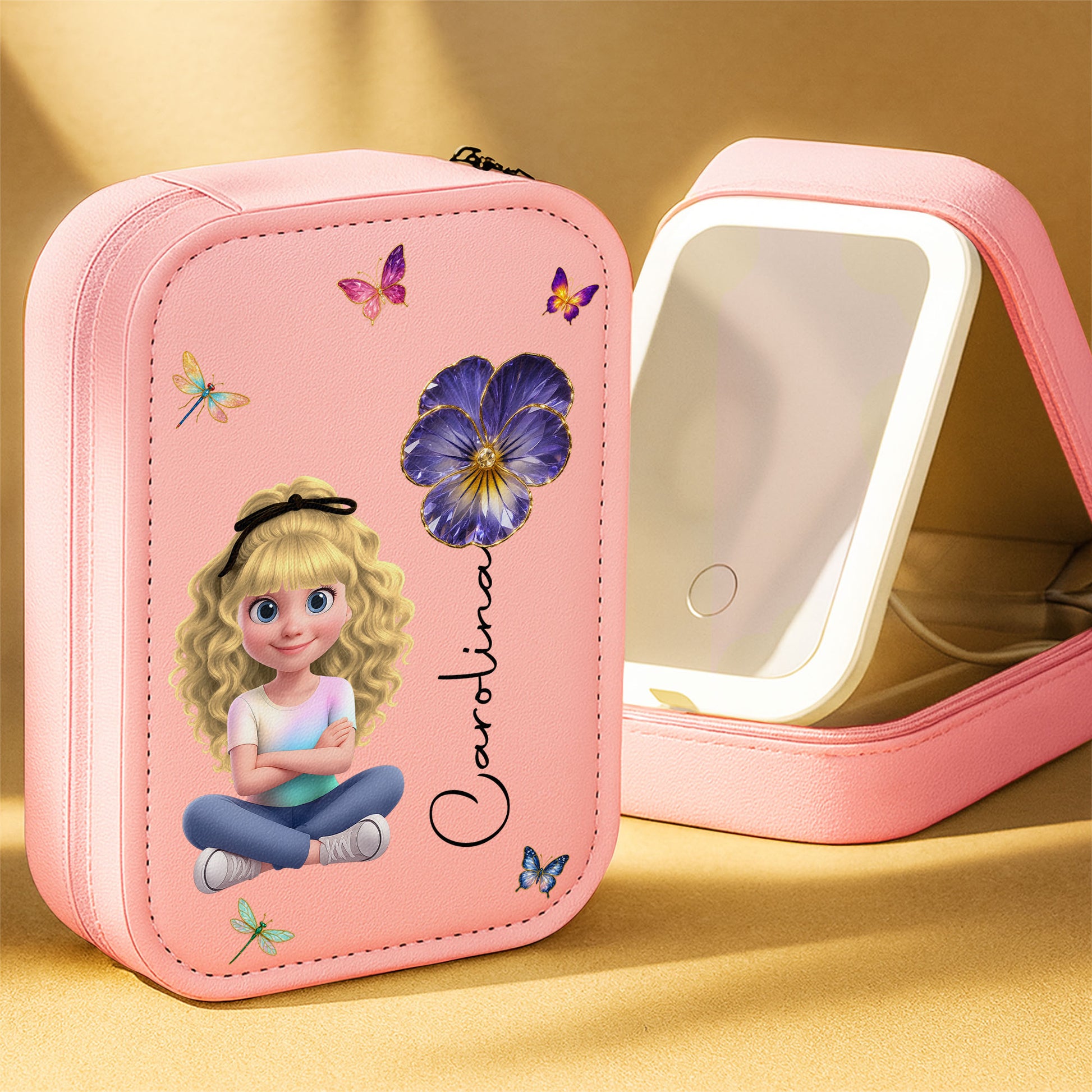 A Special Gift Forever Treasured, Flowers And Butterflies