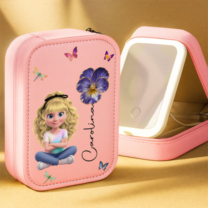 A Special Gift Forever Treasured, Flowers And Butterflies