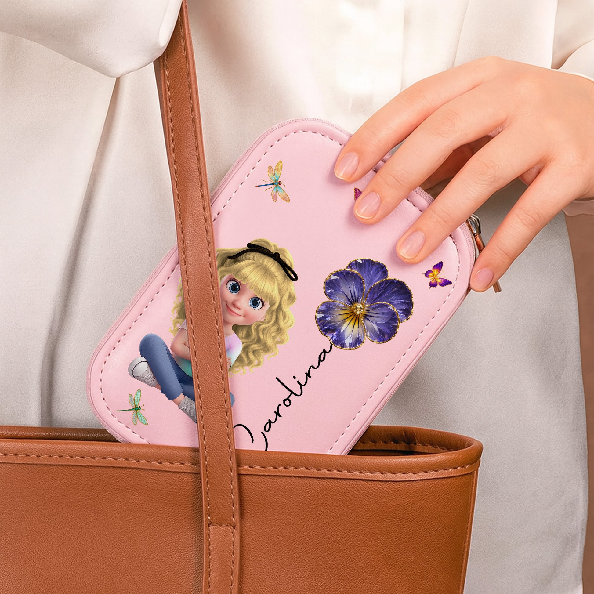 A Special Gift Forever Treasured, Flowers And Butterflies