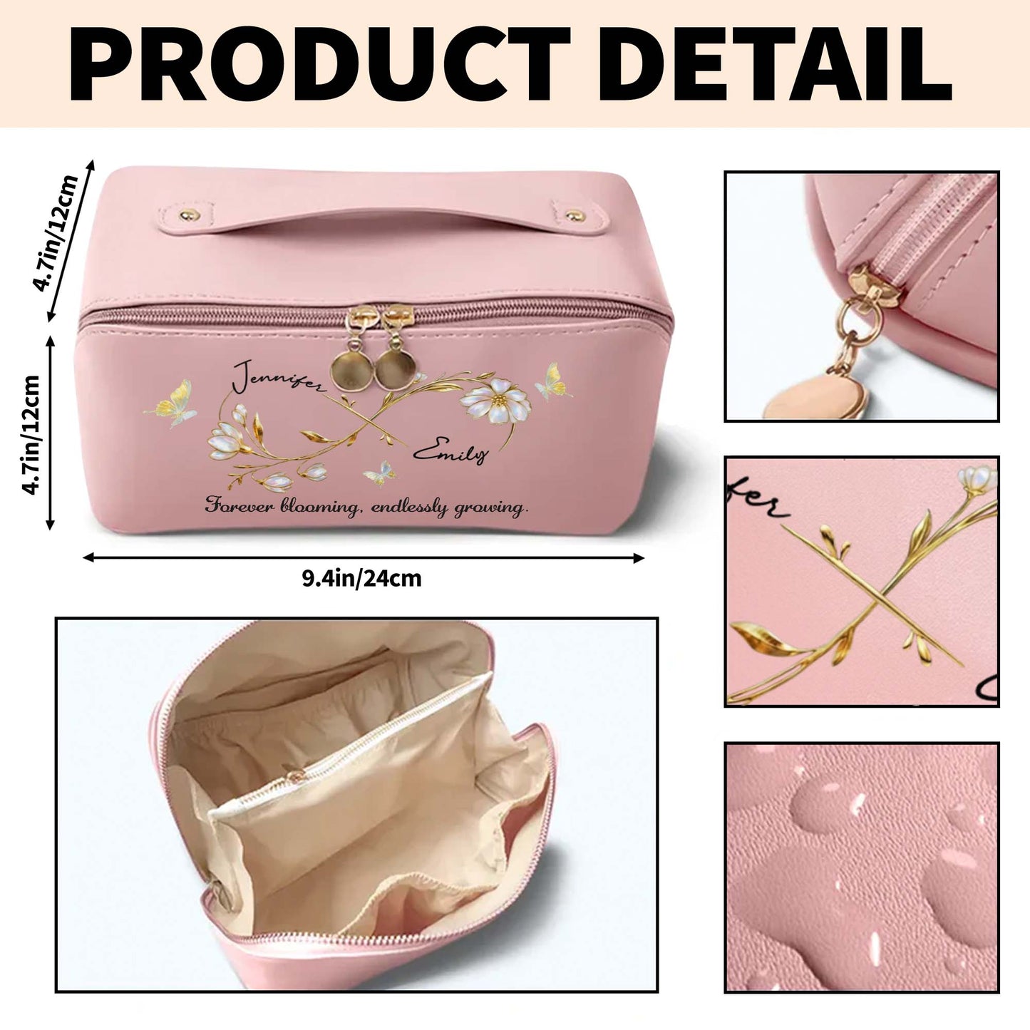 Forever Blooming, Endlessly Growing, Flowers And Butterfly