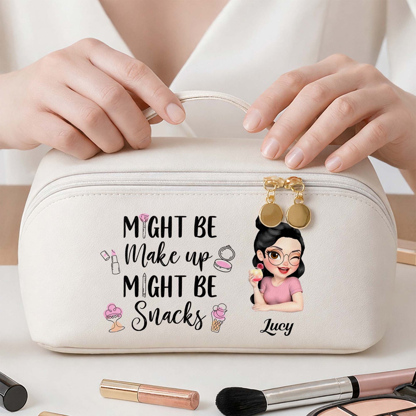 Might Be Makeup, Might Be Snacks, Cartoon Character Design