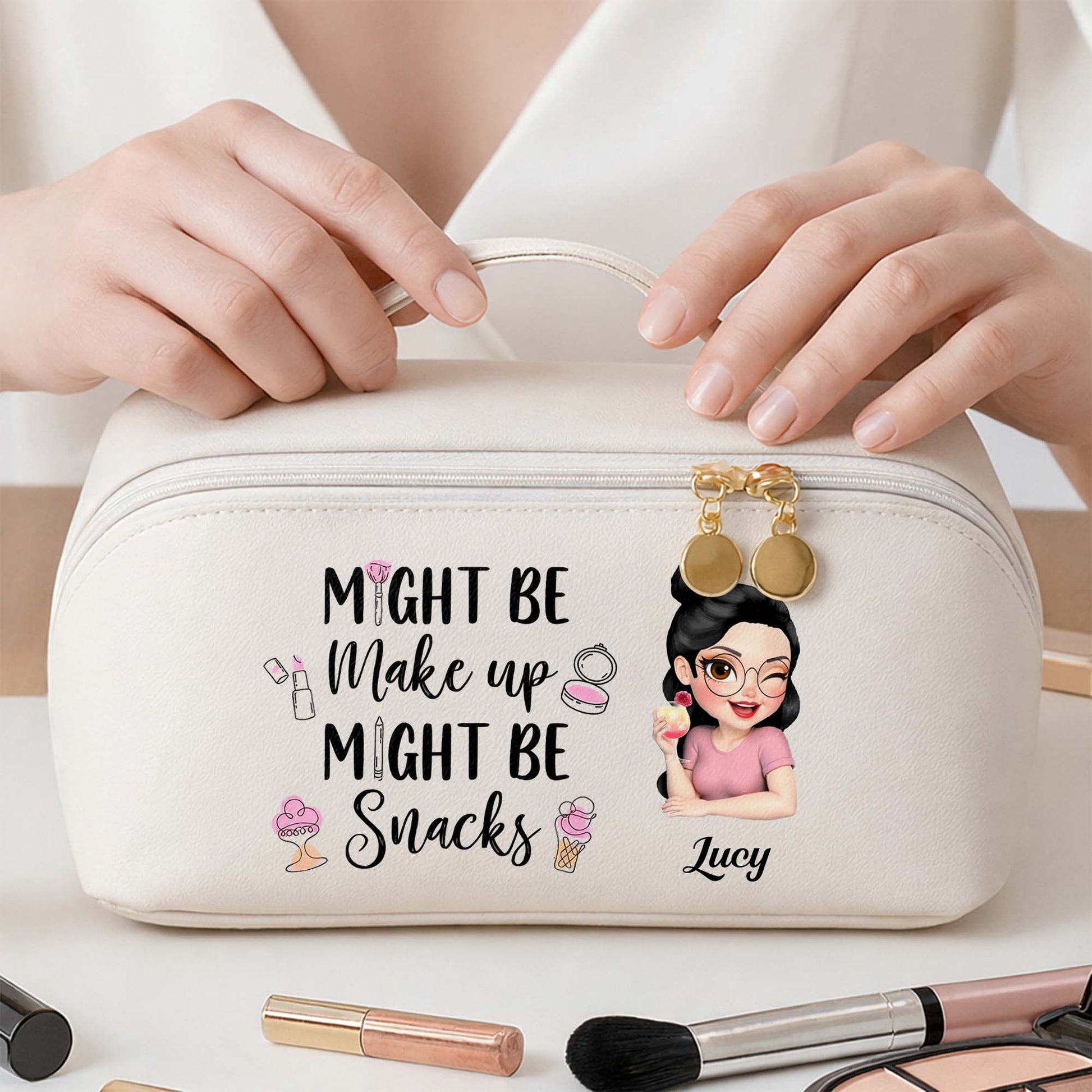 Might Be Makeup, Might Be Snacks, Cartoon Character Design