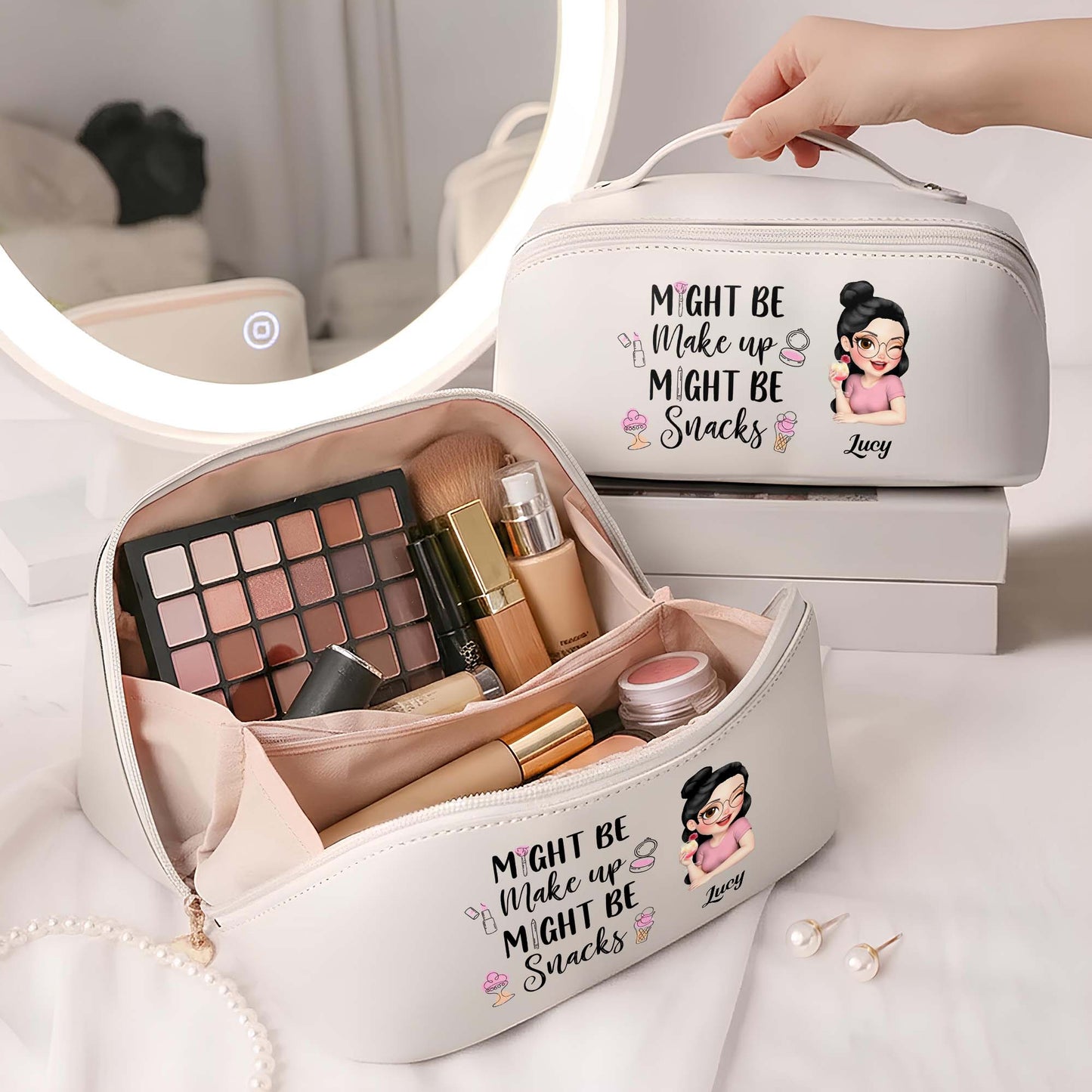 Might Be Makeup, Might Be Snacks, Cartoon Character Design