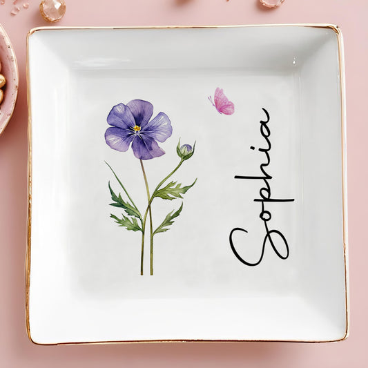 Celebrate Your Special Moments With Elegant Flower And Butterfly