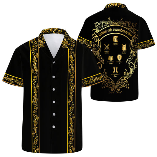 Vestíos De Toda Armadura De Dios - Personalized Custom Unisex Hawaiian Shirt - HW_MX04
