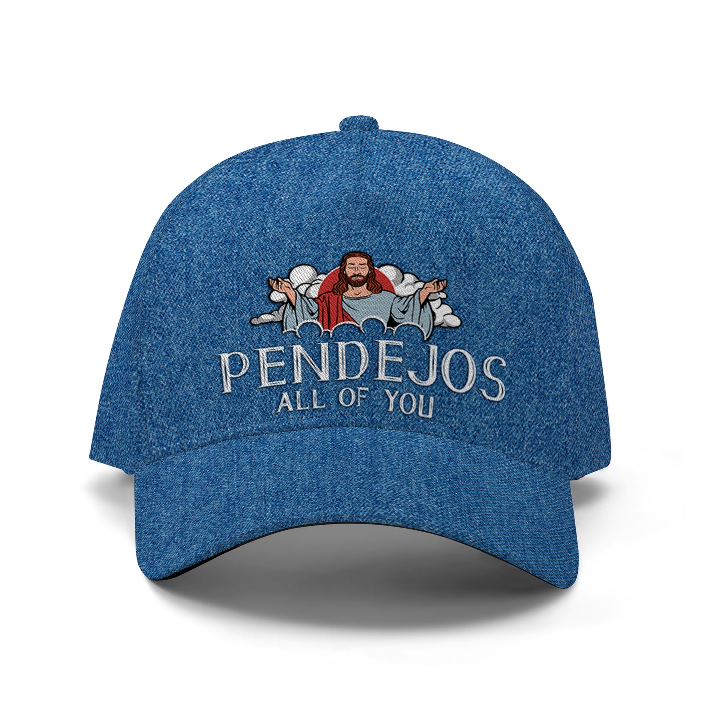 PENDEJOS TODOS USTEDES - Gorra personalizada personalizada, gorra de béisbol con estampado completo - HS055_BAC