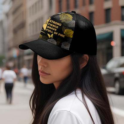 She Is - Personalized Custom Hat, All Over Print Baseball Cap - DG066_BAC