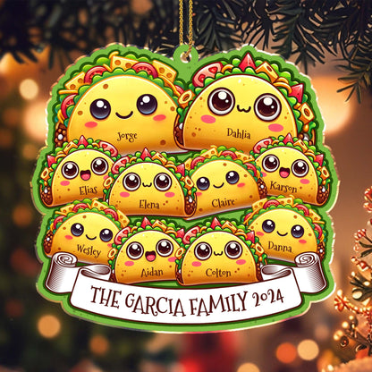 Family Festive Taco Decoration