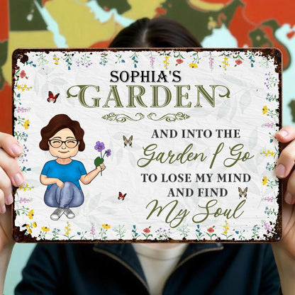 Sophia's Garden And Into The Garden I Go, Flowers and Butterflies