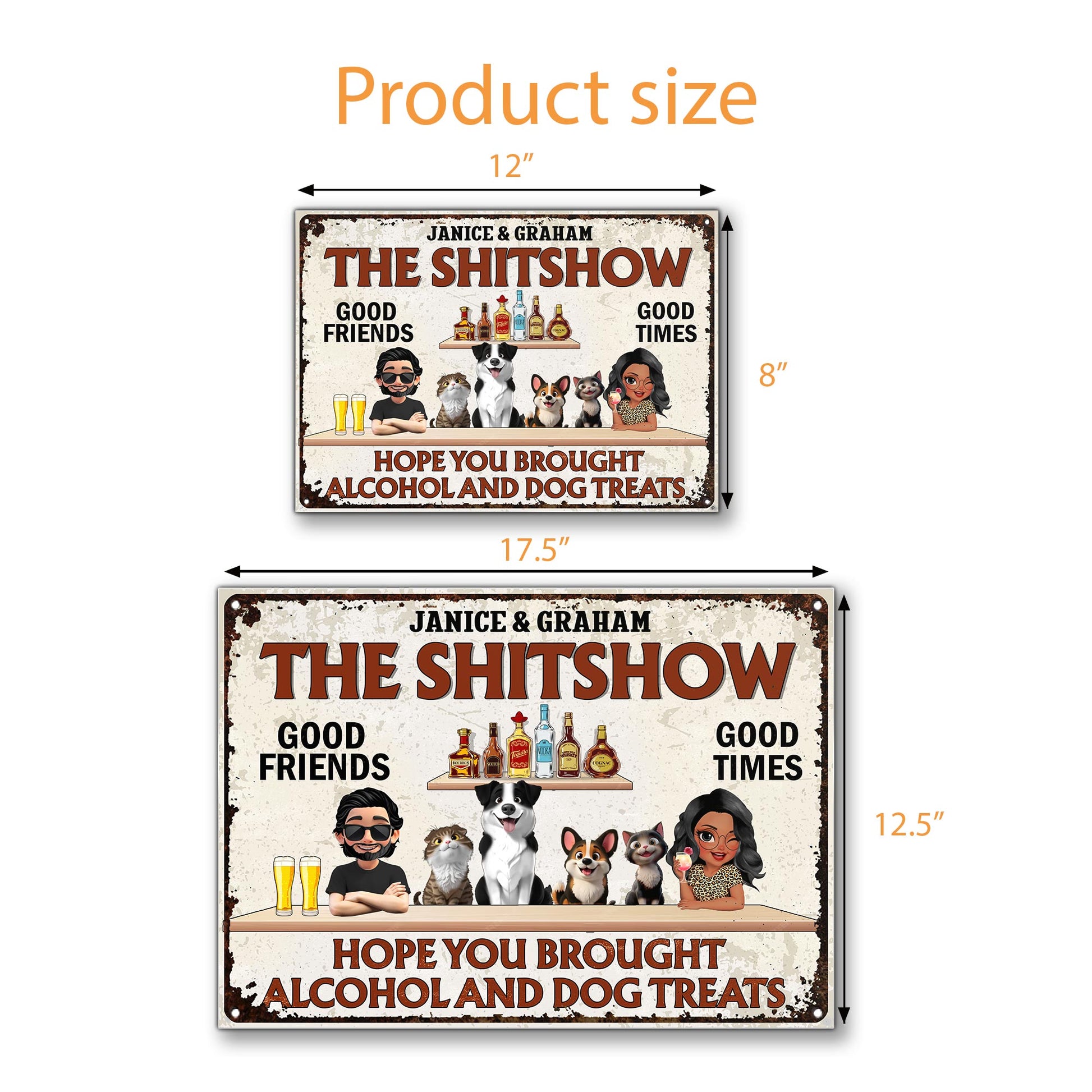 The Sh*tshow, Good Friends Good Times, Hope You Brought Alcohol And Dog Treats, Bottles And Dogs