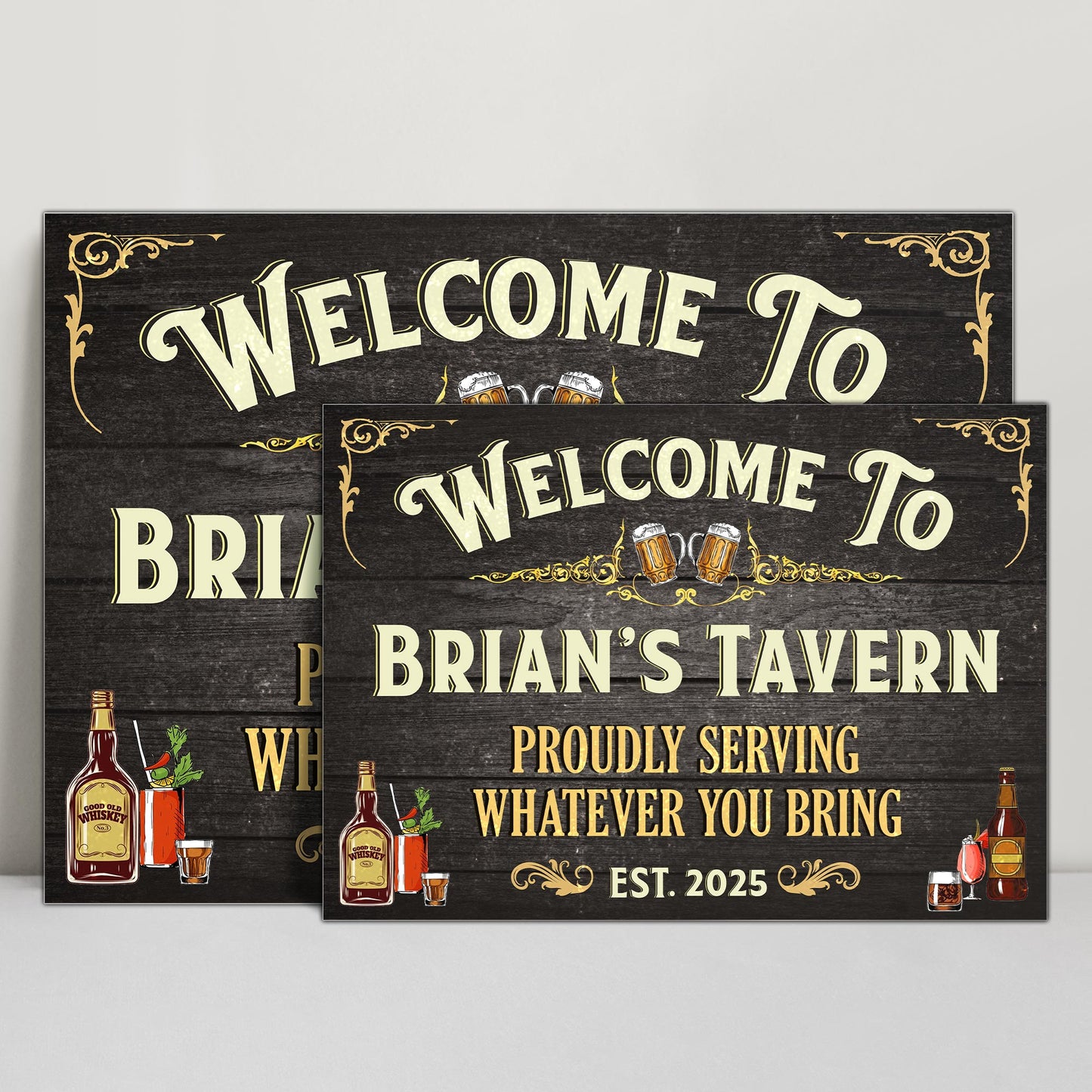 Welcome To Brian's Tavern Proudly Serving Whatever You Bring, Tavern and Beverages