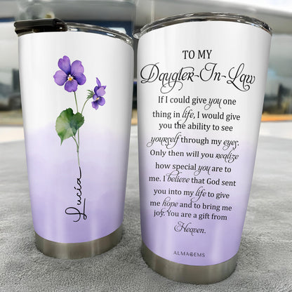 Special Gift For Daughter-In-Law With Floral Design