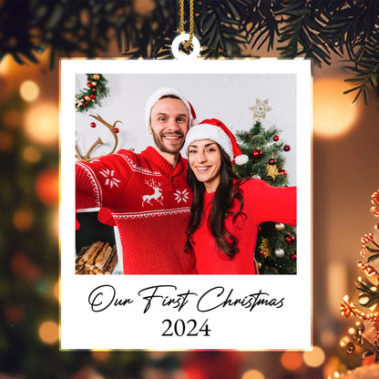 Our First Christmas Together Celebration Ornament
