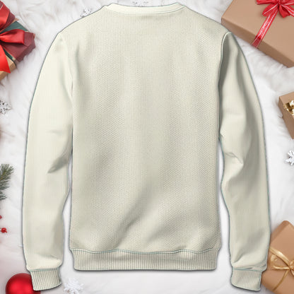 Tis The Season Family Christmas Trees - Personalized Custom Ugly Sweatshirt, Unisex Wool Jumper  - FAM125_TWS