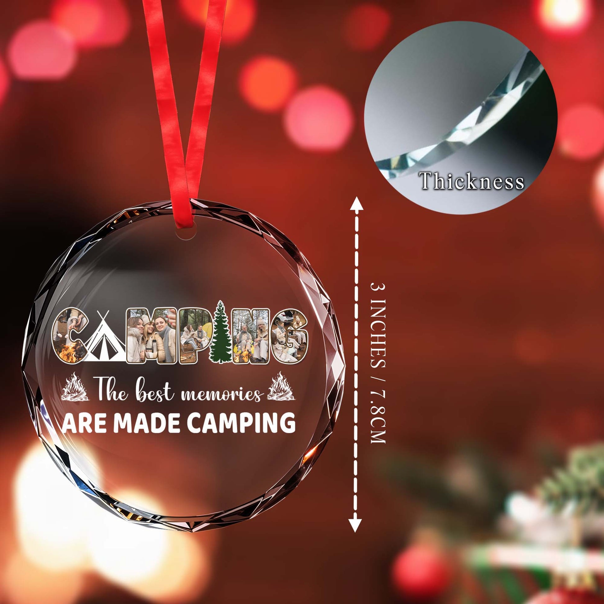 The Best Memories Are Made Camping With Tent And Fire Design