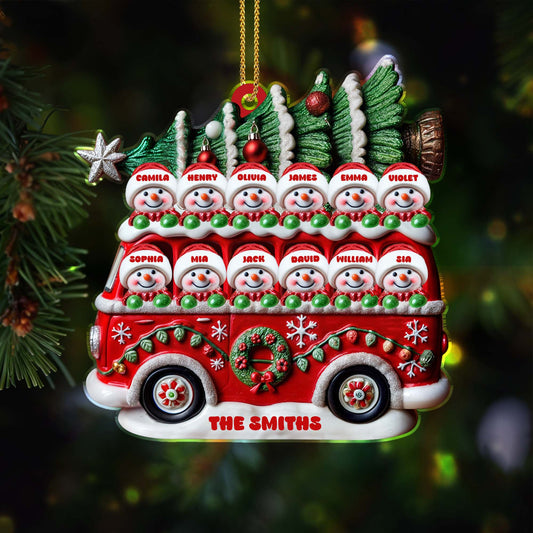Celebrate Family And Love With Christmas Tree And Snowmen