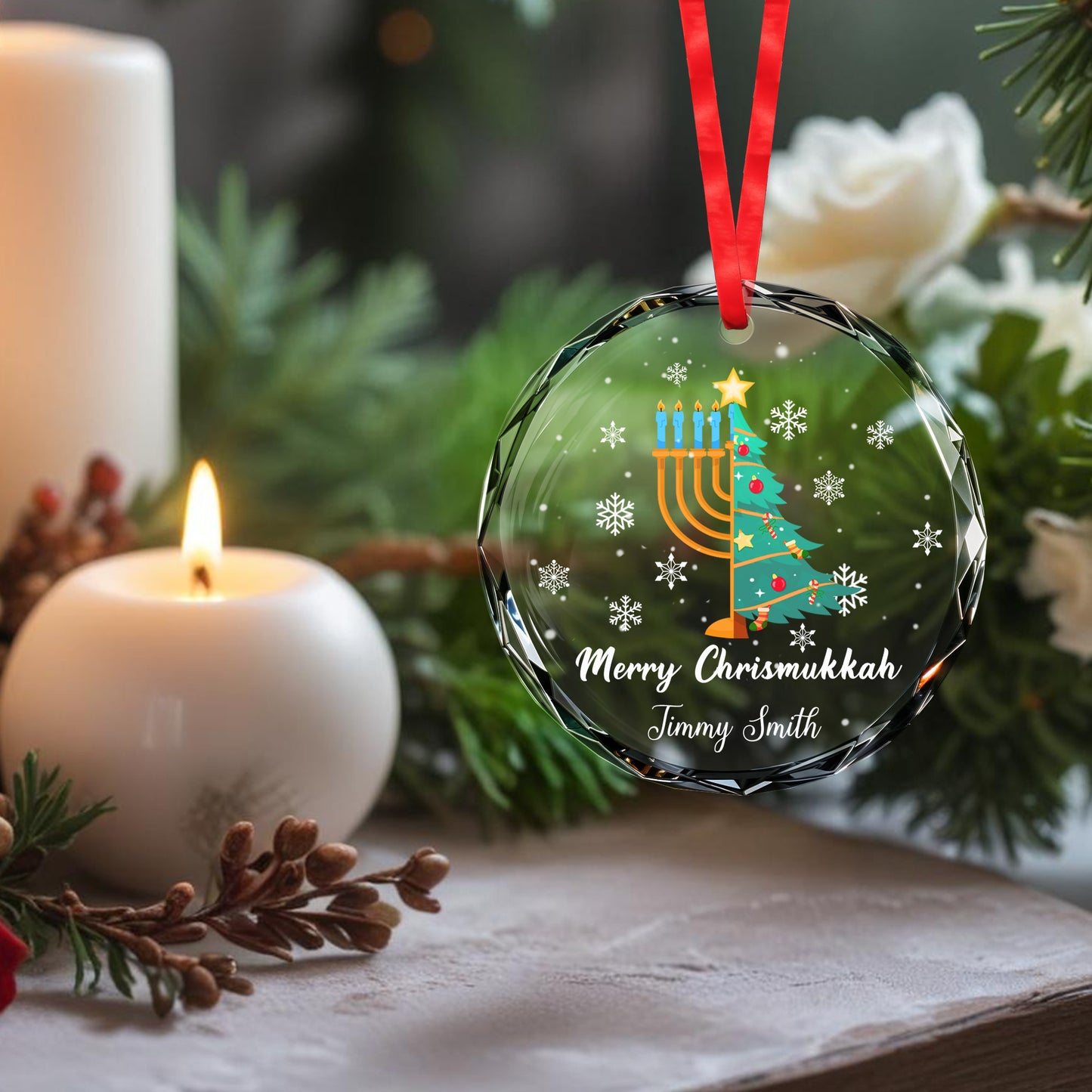 Merry Chrismukkah Blending Traditions With Menorah And Christmas Tree