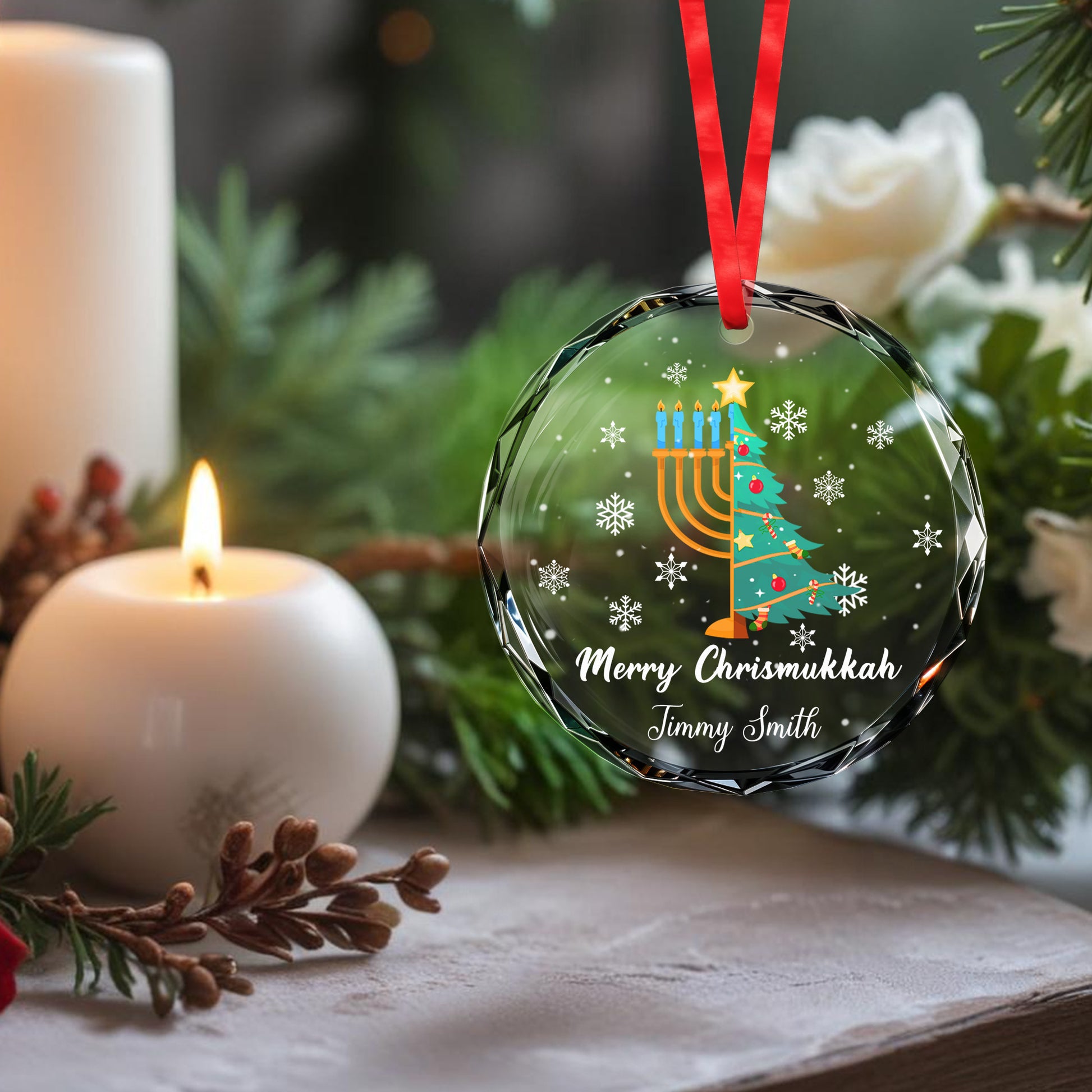 Merry Chrismukkah Blending Traditions With Menorah And Christmas Tree
