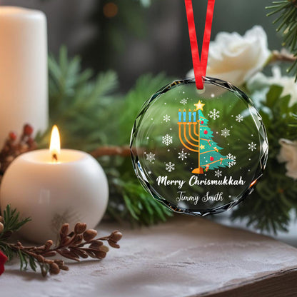 Merry Chrismukkah Blending Traditions With Menorah And Christmas Tree