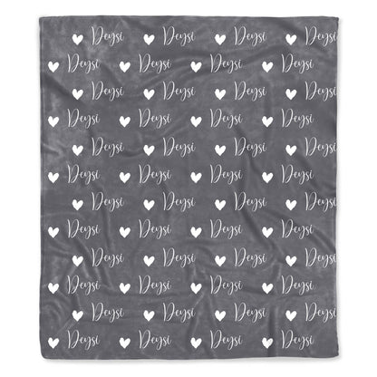 Forever In My Heart With Customizable Names And Hearts