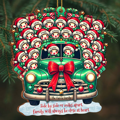 Home Is Where Our Story Begins Christmas Family Ornament