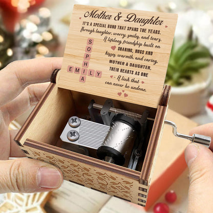 Mother And Daughter Special Bond Lifelong Friendship Music Box