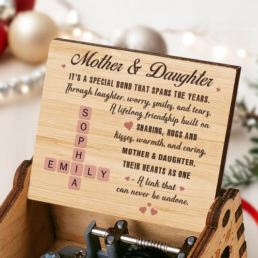 Mother And Daughter Special Bond Lifelong Friendship Music Box
