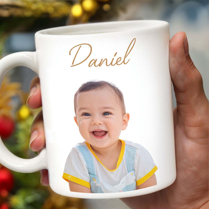 Cherish Every Smile, Capture Every Moment Baby Photo Mug