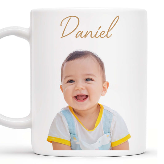Cherish Every Smile, Capture Every Moment Baby Photo Mug