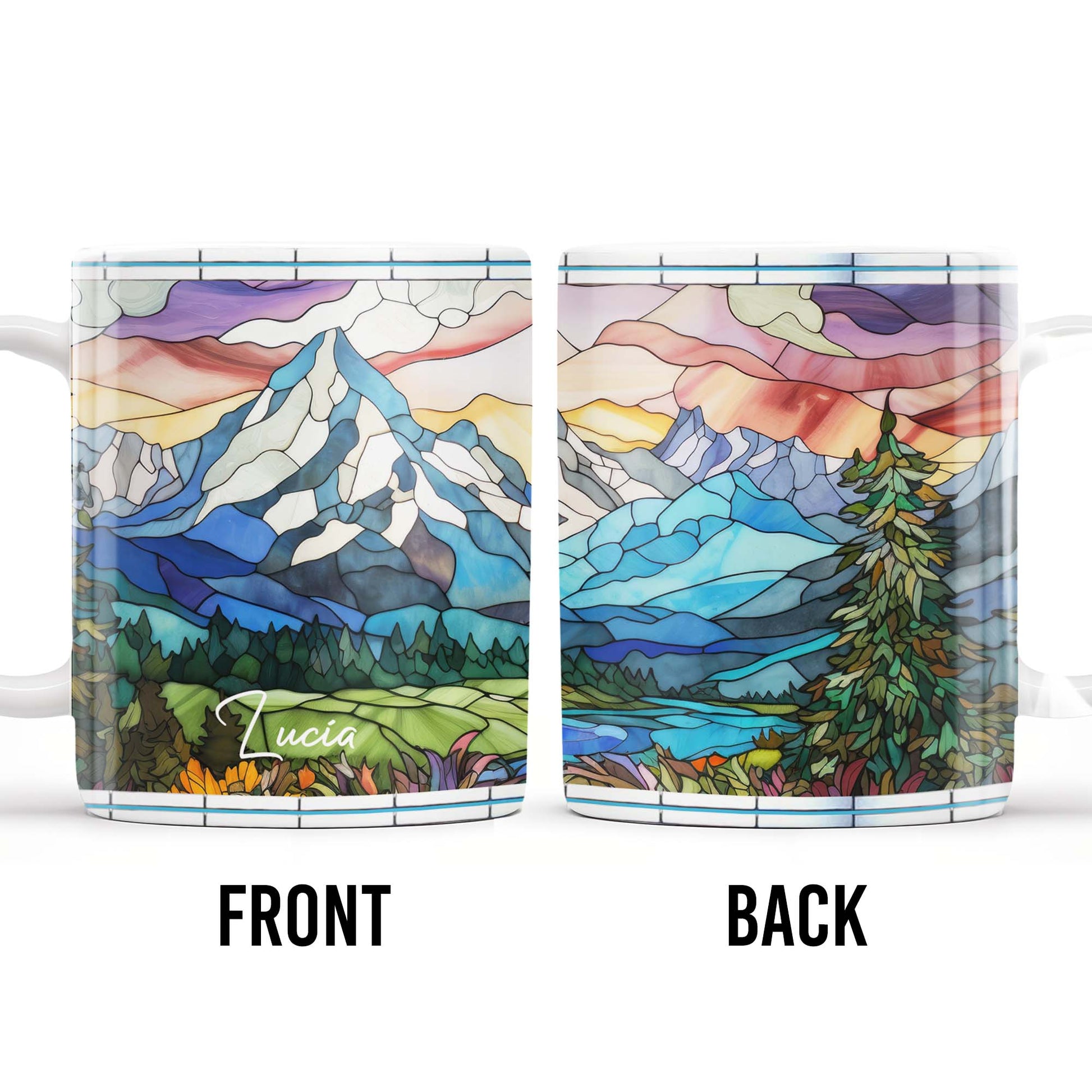 Explore Majestic Mountains Coffee Mug