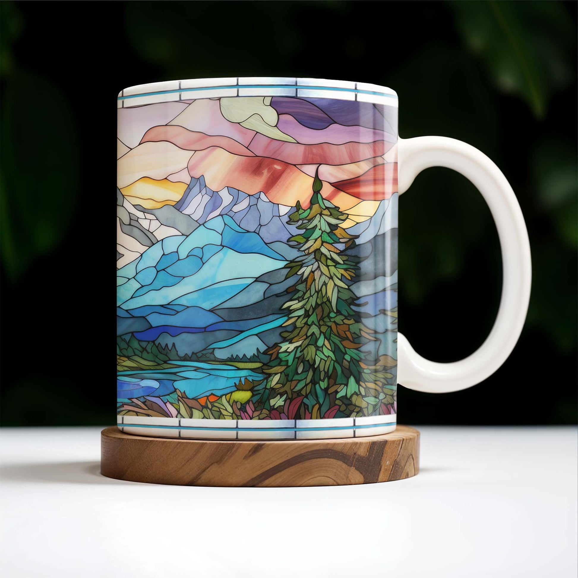 Explore Majestic Mountains Coffee Mug
