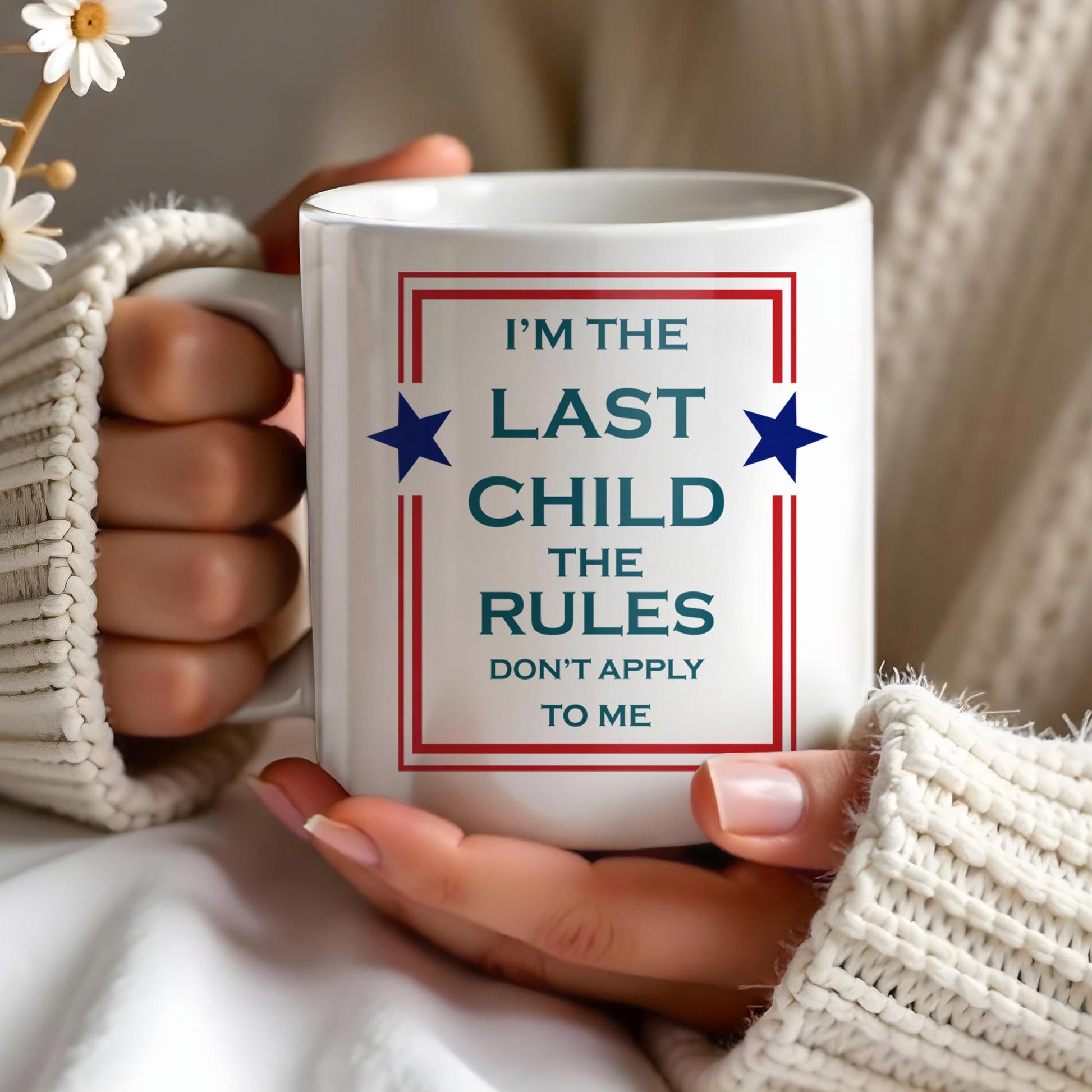 I'm The Last Child The Rules Don't Apply To Me Mug