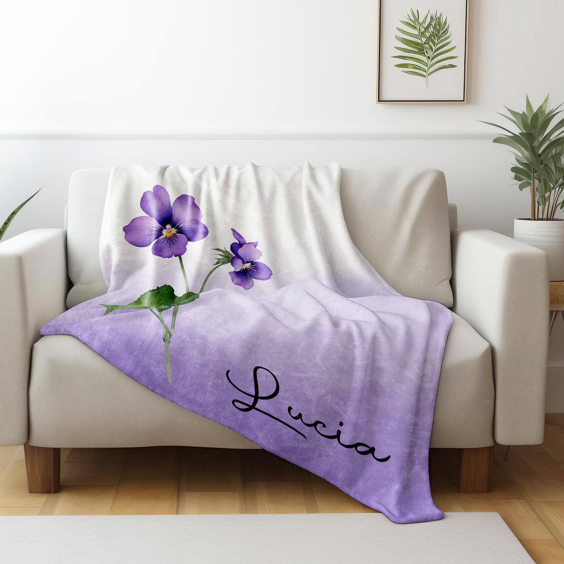 Celebrate Nature With Elegant Viola Flower Design