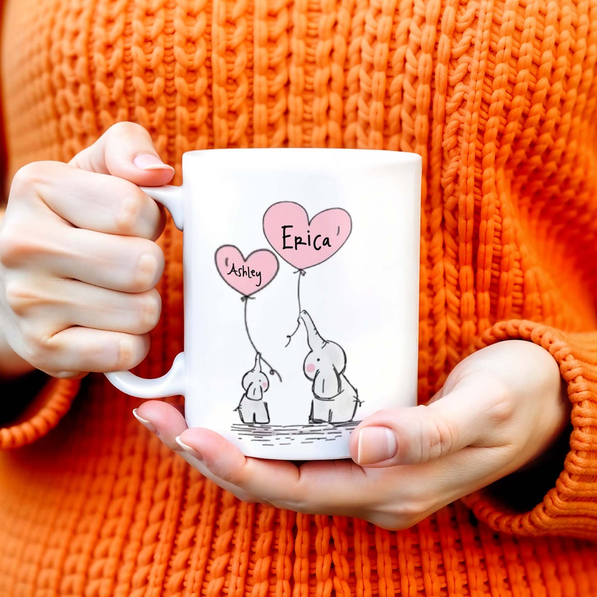 Elephant Design Will You Be My Godmother Love Custom Name