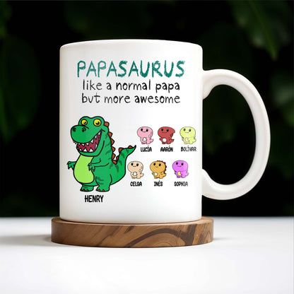 Papasaurus Like A Normal Papa But More Awesome Cute Dinosaur
