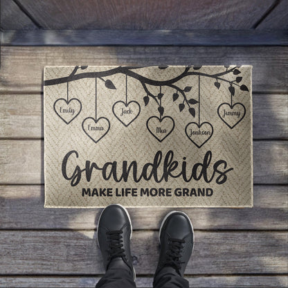 Grandkids Make Life More Grand Hearts Tree Branch Design