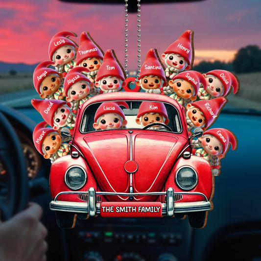 Family Road Trip In A Classic Car