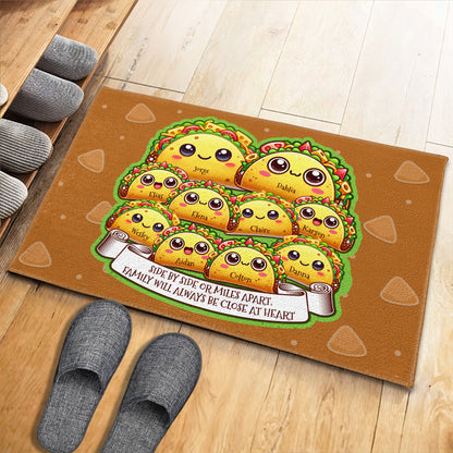 Family Always Close At Heart Taco Design