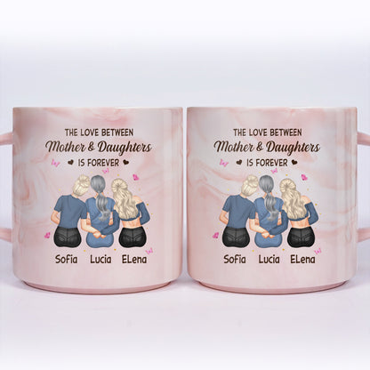 Love Between Mother And Daughters Forever Hearts And Butterflies